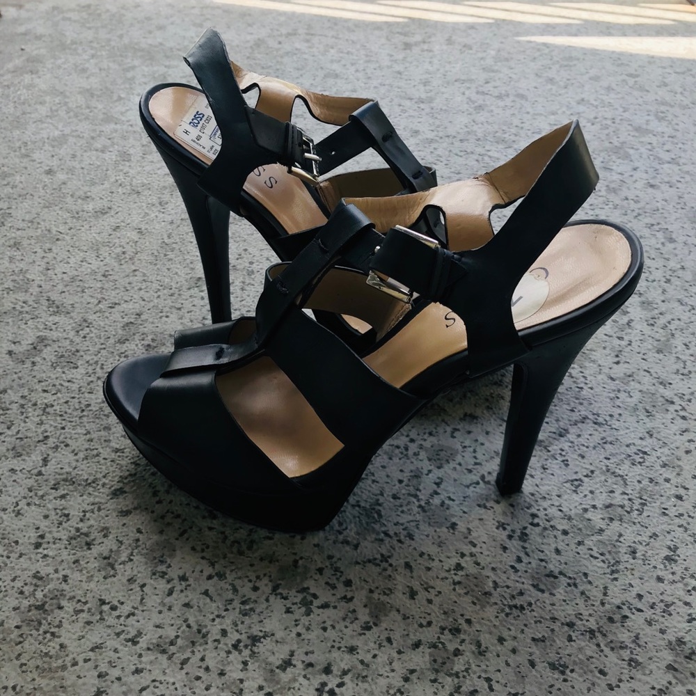 Black heels